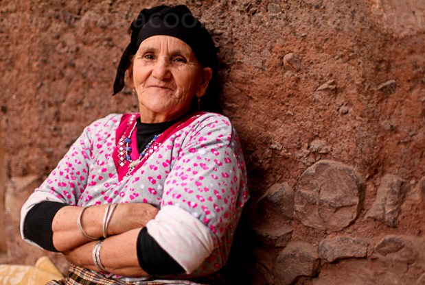 Fatima welcomes visitors into her home for a warm cup of sugary tea.
