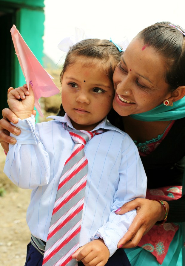We find our grace and courage in the grace given by others. Taken in Nepal in Lahachowk at Kent College Nepal.