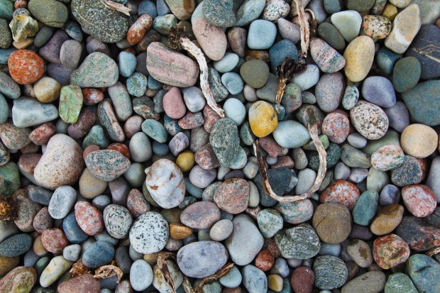 Pebbles on an Iona beach - amazing colours, shapes and textures. Nature is amazing!