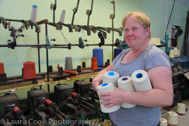 Ardalanish weavers believe in the importance of local production.