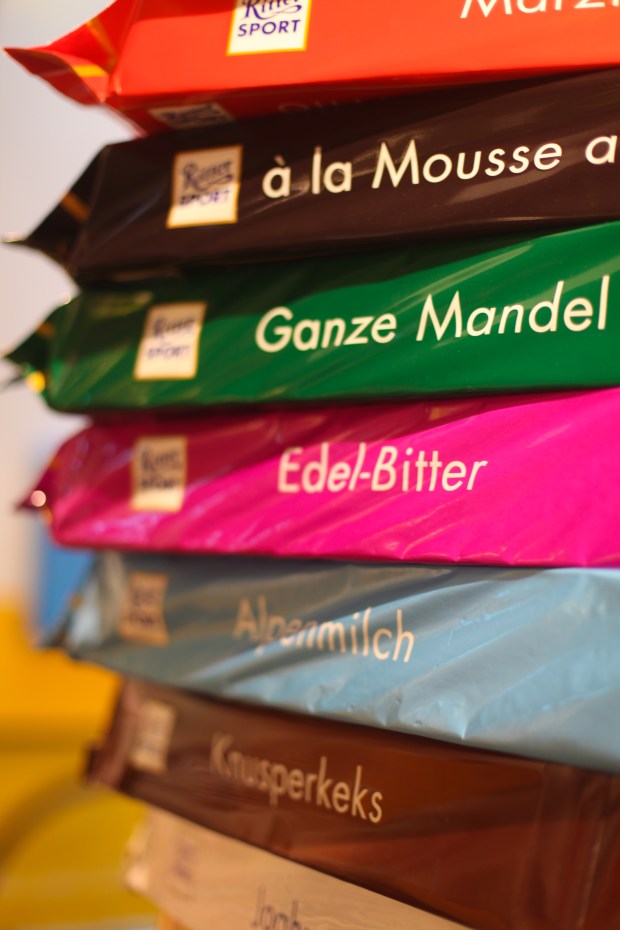 This travel photographer totally recommends a trip to Ritters Sport in Berlin. She is also going back for more chocolate.