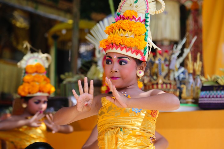 Ceremonies in Bali are full of colour, life and theatre. While on the one hand things are taken incredibly seriously and such ceremonies are sacred people's sense of spirituality also encapsulates fun.